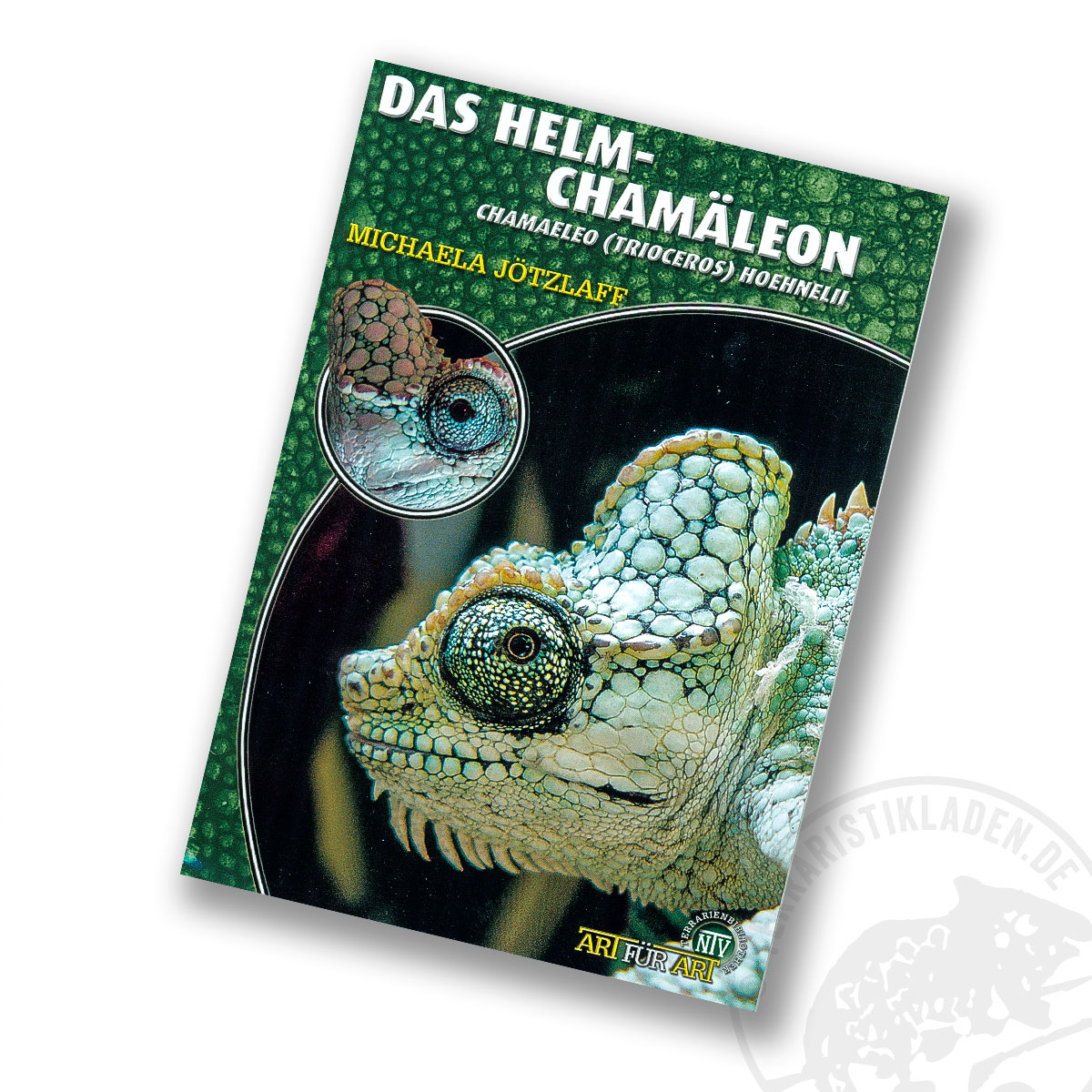 Art für Art - Das Helm-Chamäleon (Chamaeleo Trioceros Hoehnelii)