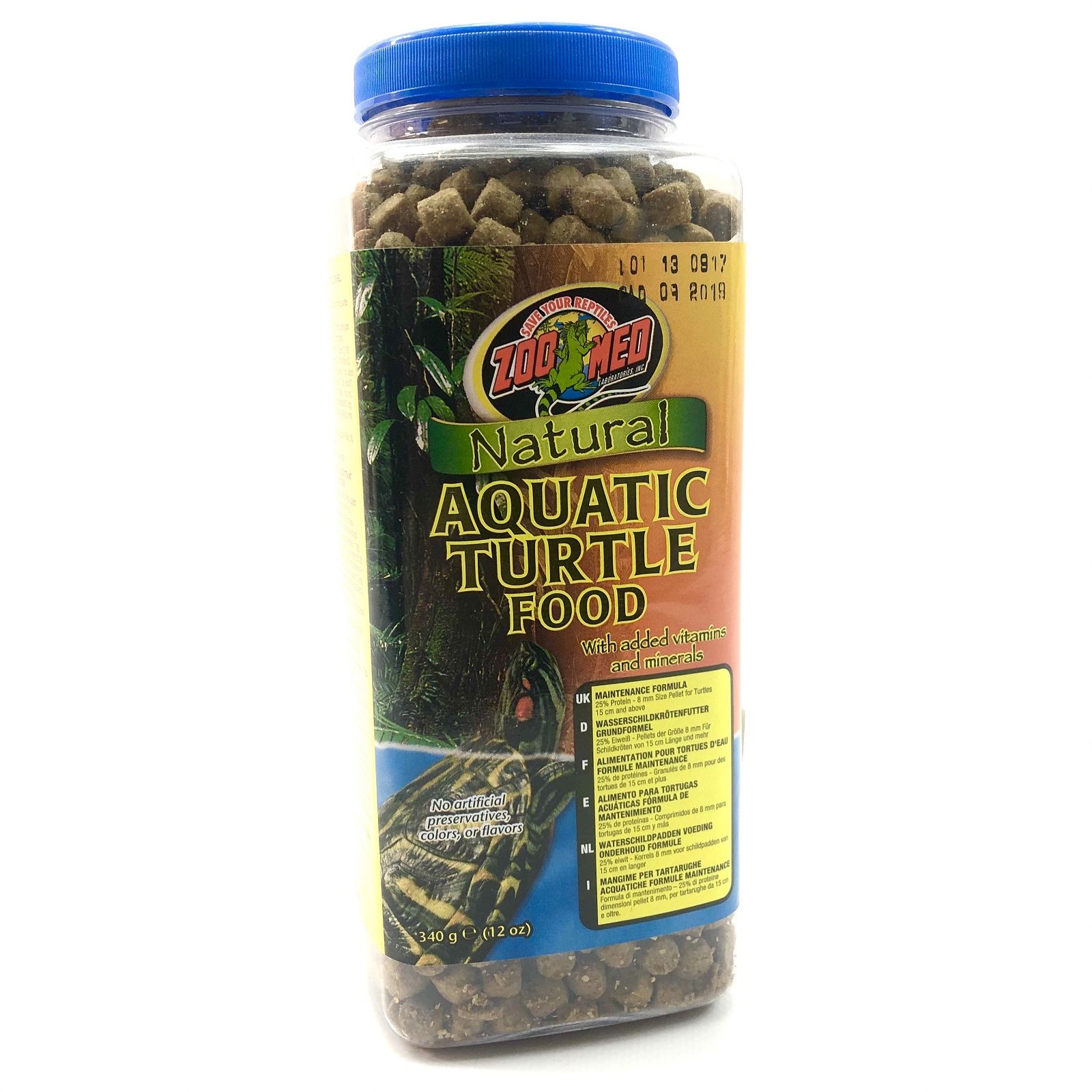 Zoo Med Aquatic Turtle Food 340 gr / Adult