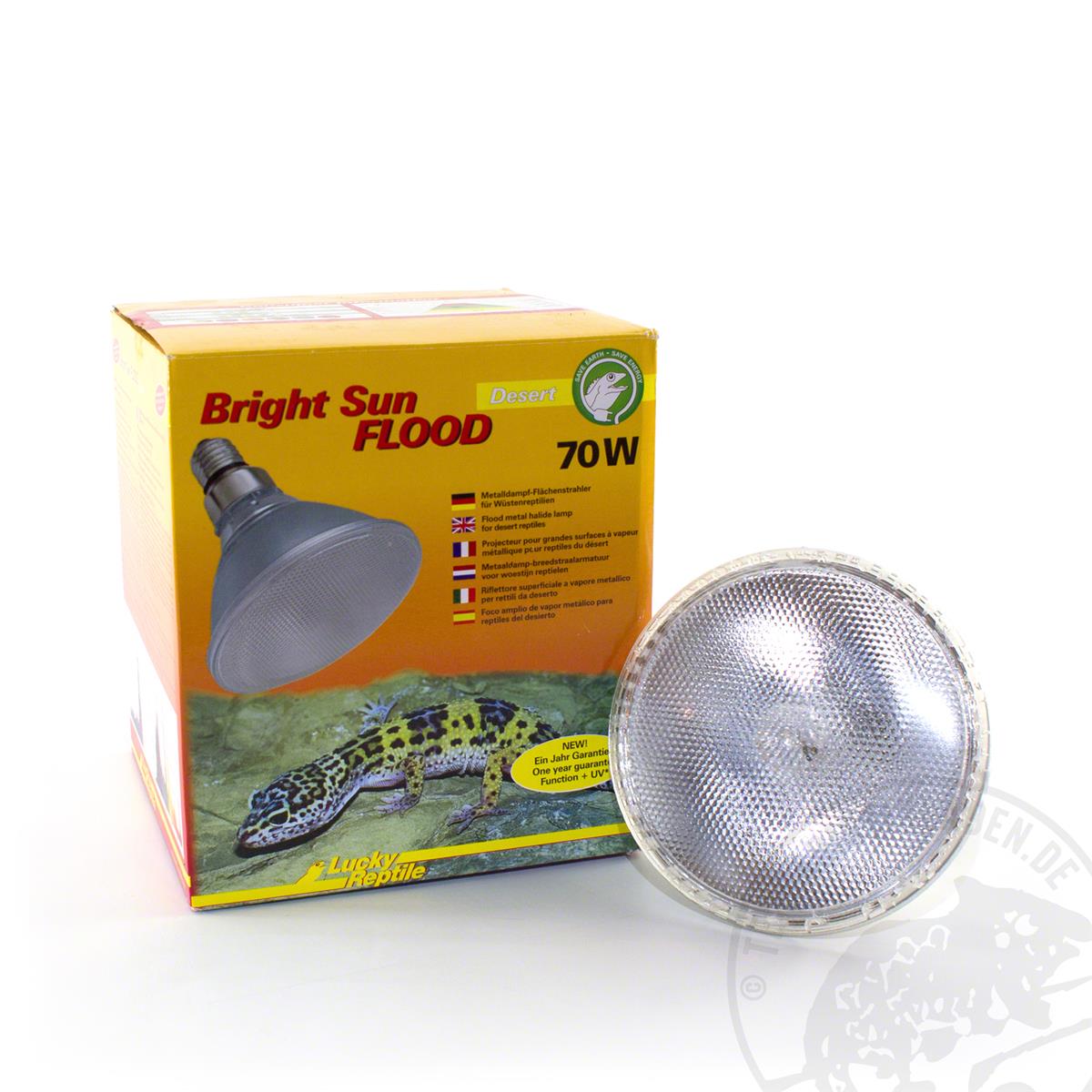 Lucky Reptile Bright Sun Flood Desert 70Watt