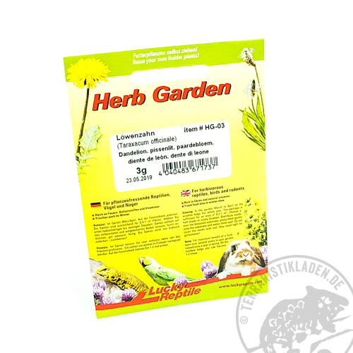 Lucky Reptile Herb Garden Löwenzahn Reptilienfutter