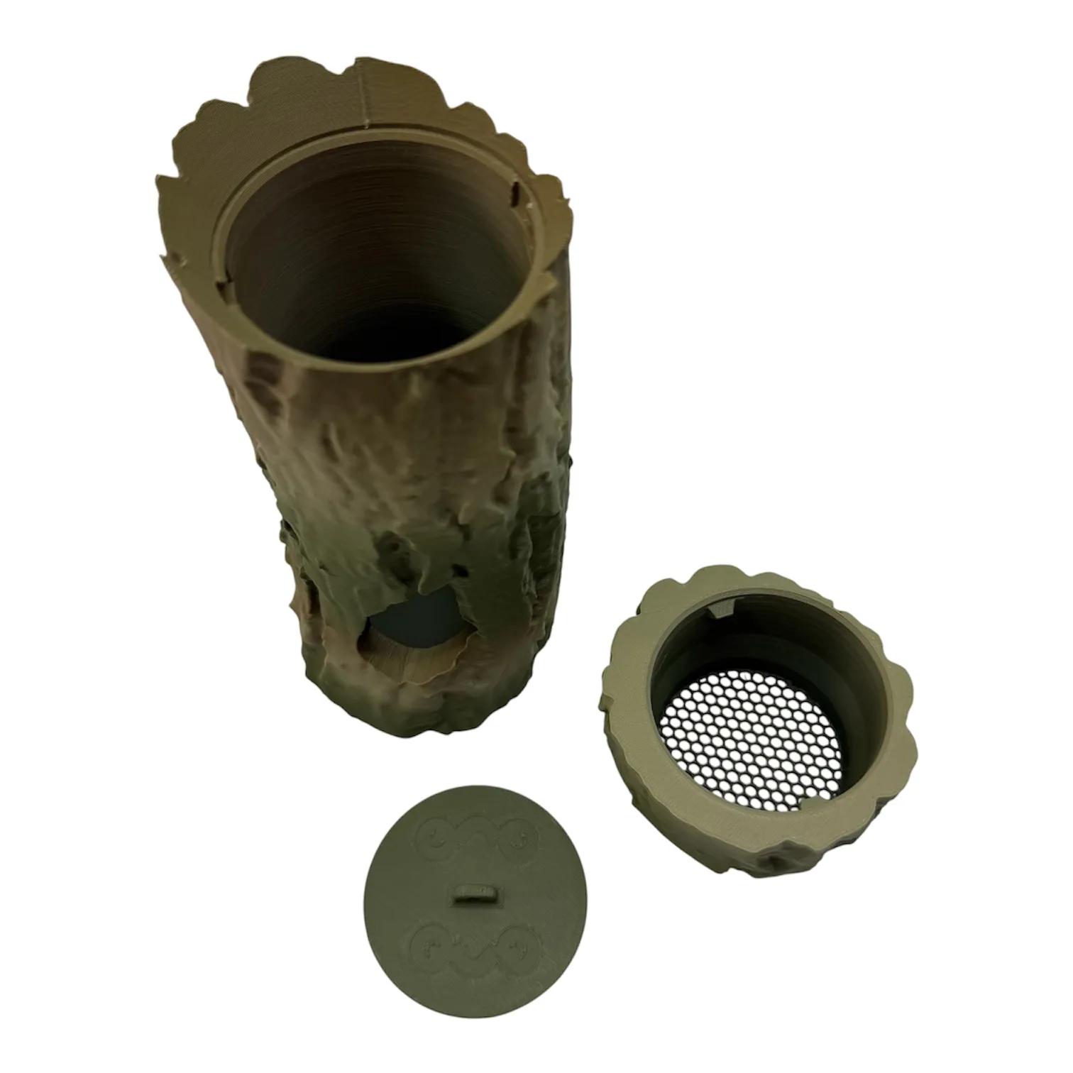 H2Ome Tree Cave Small-Beige/grün