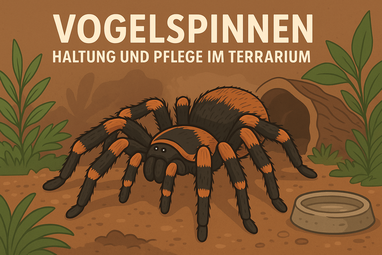 Vogelspinnen - Haltung und Pflege
