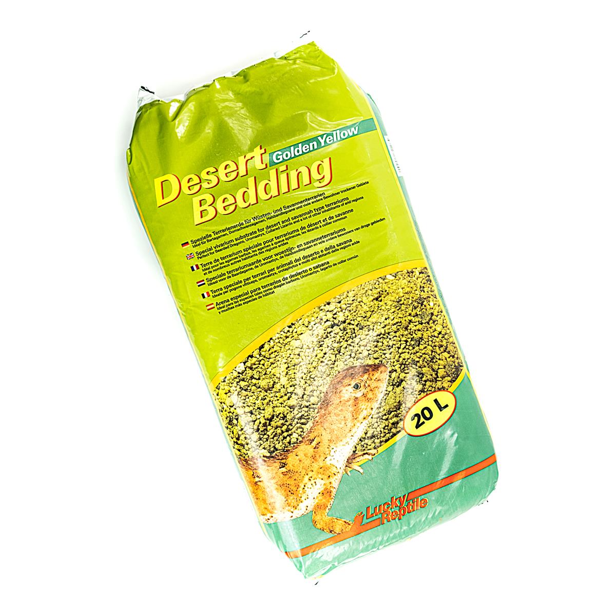 Lucky Reptile Desert Bedding Golden Yellow 7 Liter