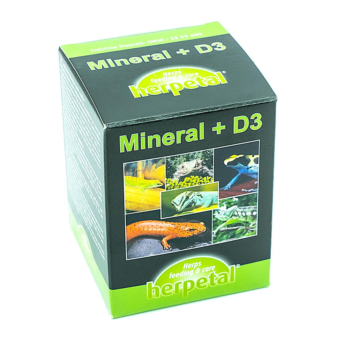 Herpetal Mineral + D3 100g