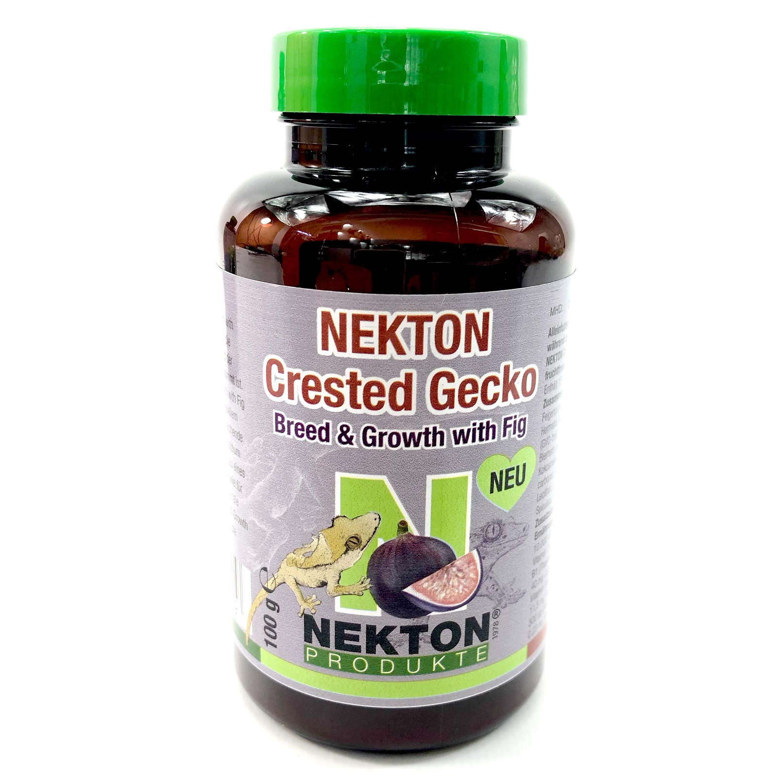 Crested Gecko Breed & Growth with Fig - mit Feigen 100g