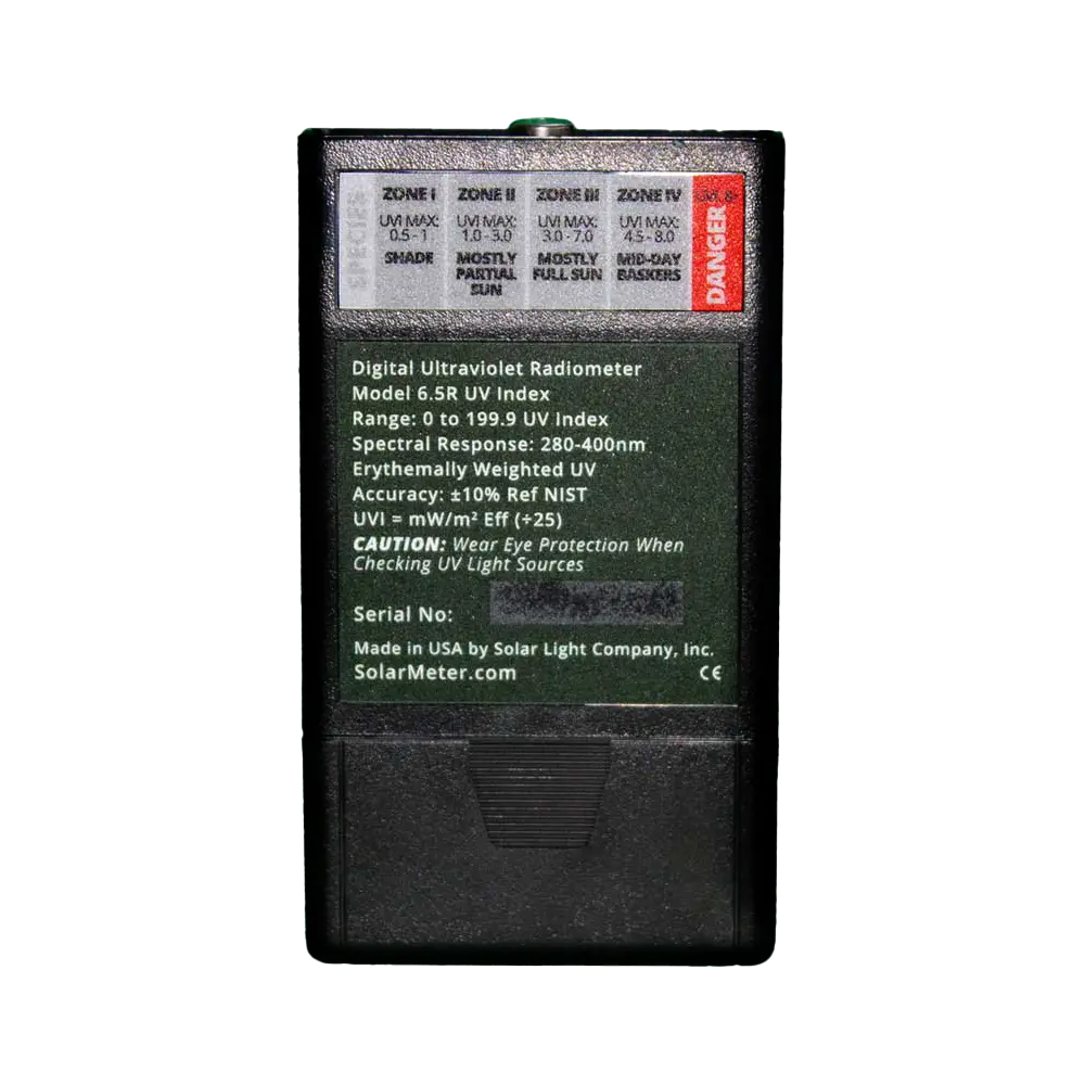 Solarmeter® 6.5R Reptile UV Index